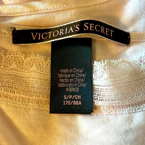 NWT PINK VICTORIA’S SECRET Cami PJ Top (S/P/CH) - Picture 5 of 7